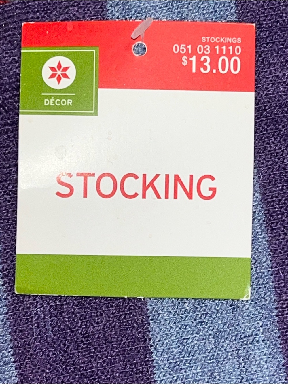 🌟NWT🌟 Target Star Stocking💜 - Picture 7 of 8
